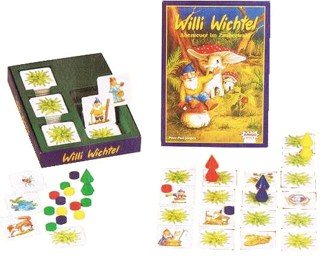 Willi Wichtel Spielaufbau